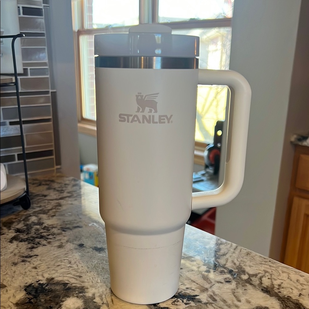 Stanley White Travel Mug